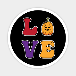 FALL SEASON PUMPKIN LOVE Magnet